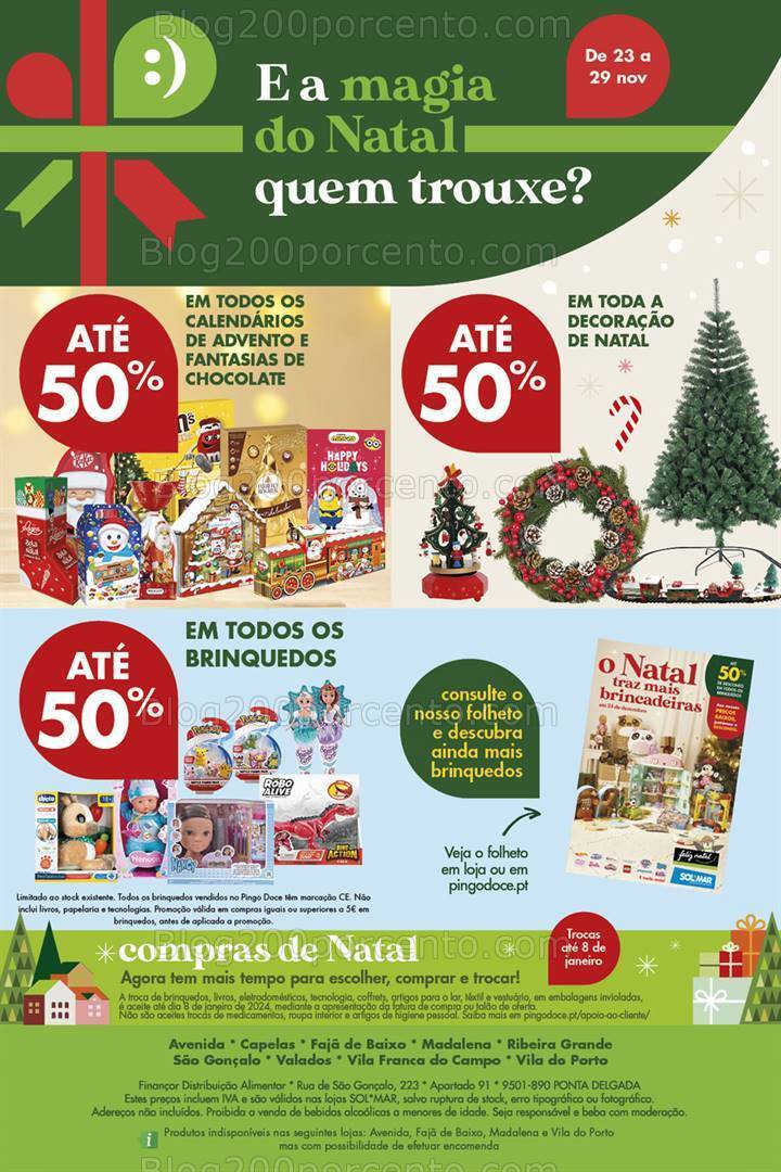 Antevisão Folheto PINGO DOCE Açores Promoções de 23 a 29 novembro