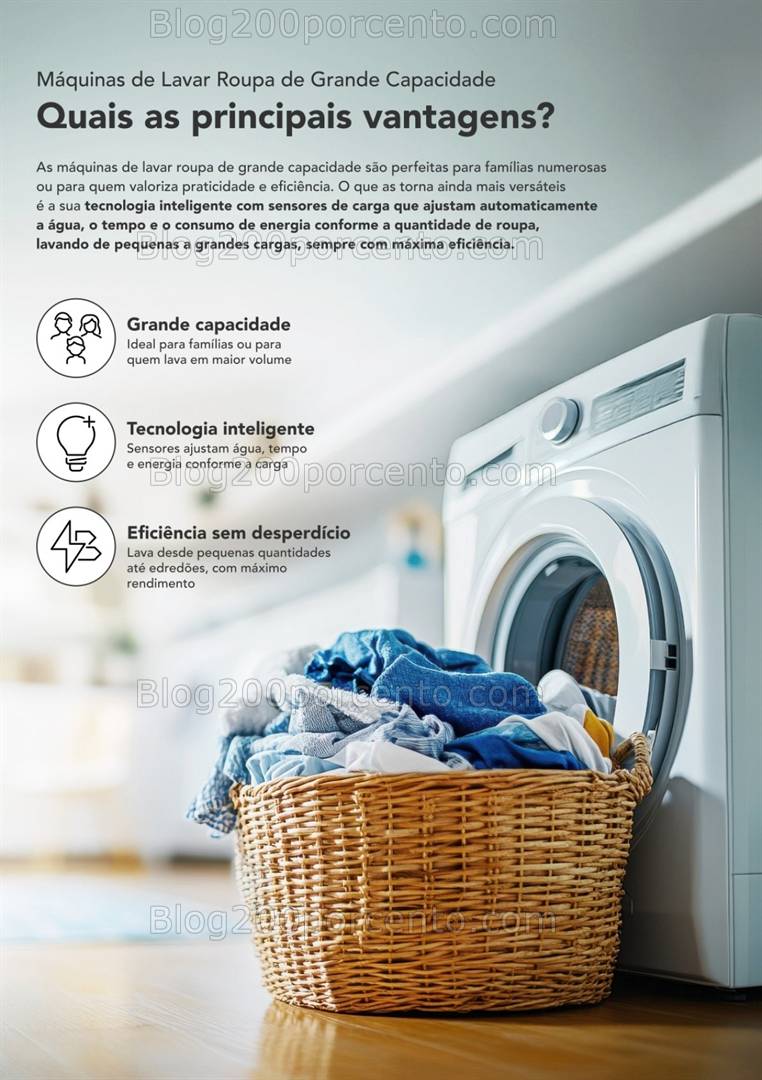 Antevisão Folheto RADIO POPULAR Especial Máquinas Lavar Promoções de 17 a 24 abril