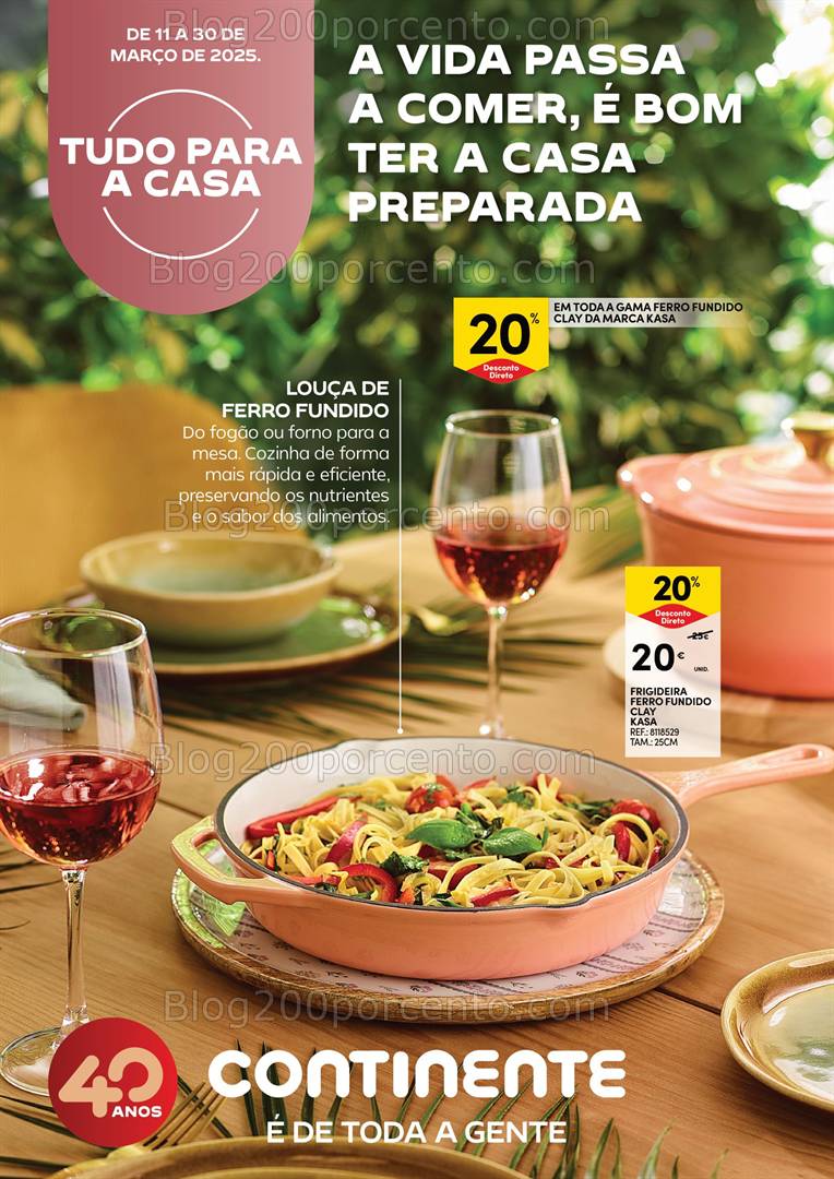 Antevisão Folheto CONTINENTE Tudo para a Casa Promoções 11 de 30 março