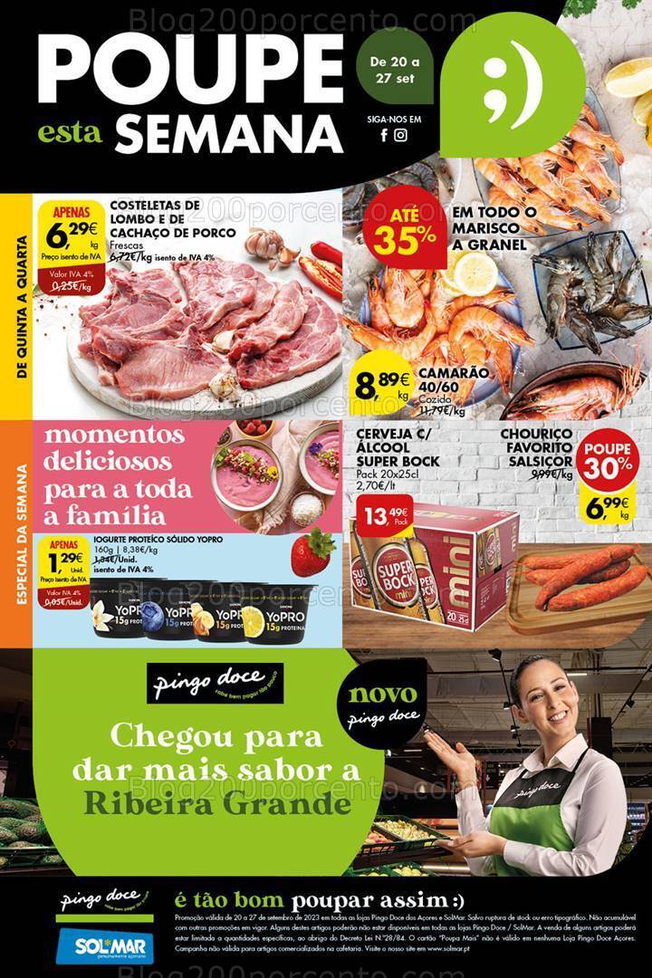 Antevisão Folheto PINGO DOCE Açores Promoções de 20 a 27 setembro
