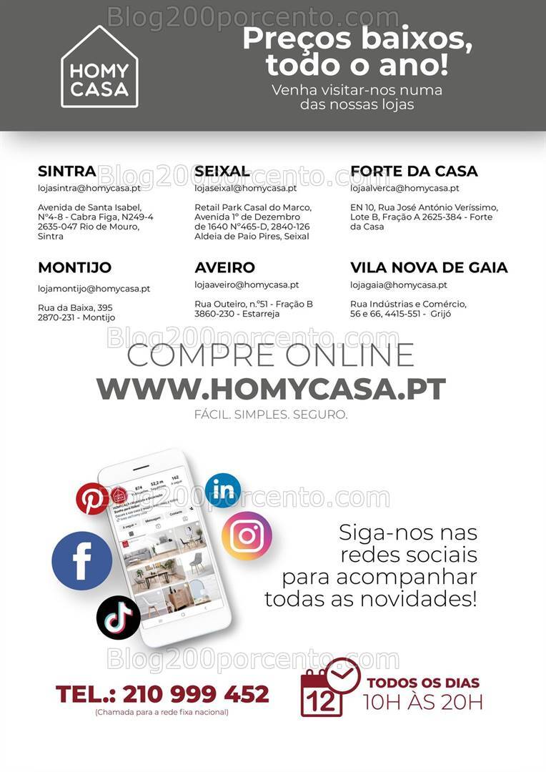 Antevisão Folheto HOMY CASA Promoções de 30 agosto a 30 setembro