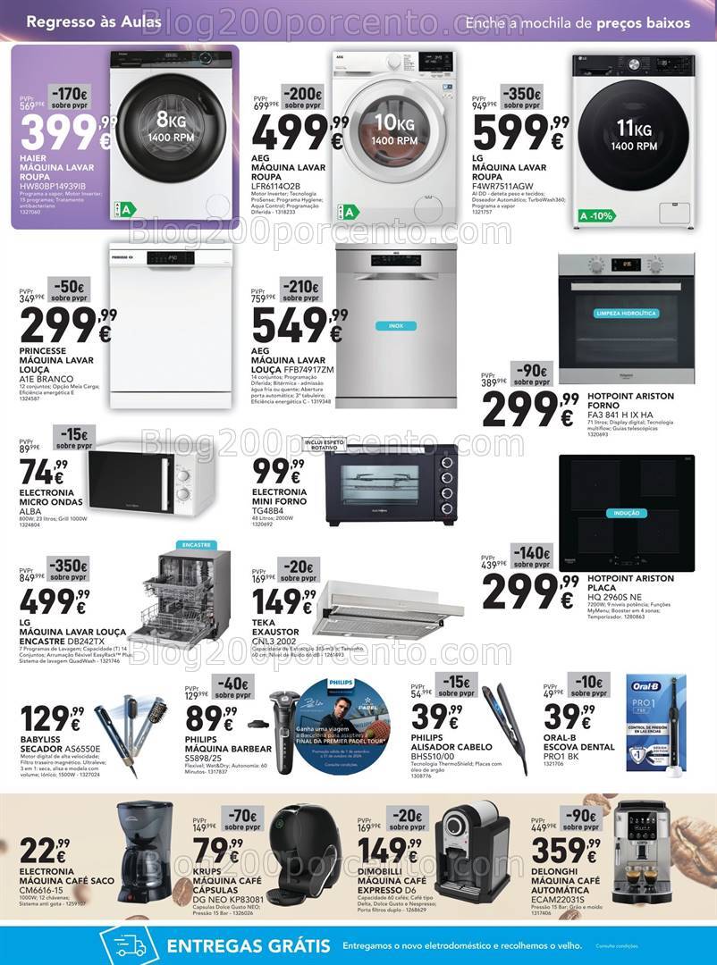 Antevisão Folheto RADIO POPULAR Regresso às Aulas Promoções de 27 agosto a 11 setembro