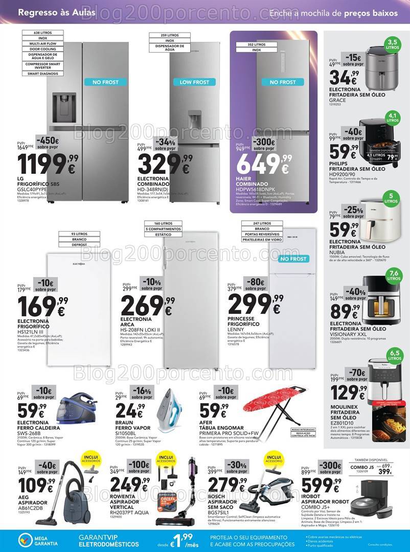 Antevisão Folheto RADIO POPULAR Regresso às Aulas Promoções de 27 agosto a 11 setembro