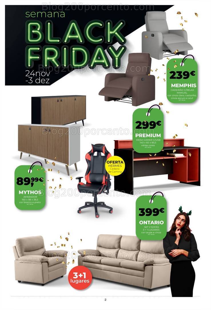 Antevisão Folheto MOVIFLOR Black Friday + Natal Promoções de 24 novembro a 24 dezembro