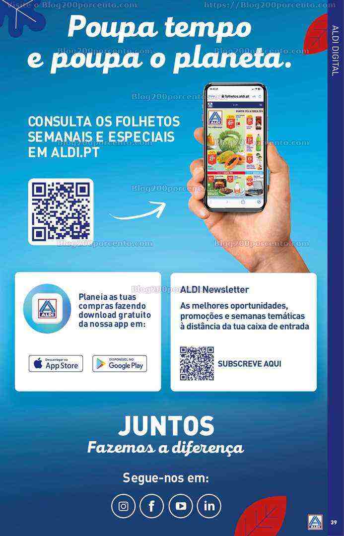Antevisão Folheto ALDI Saldos Abertura Promoções de 21 a 27 junho