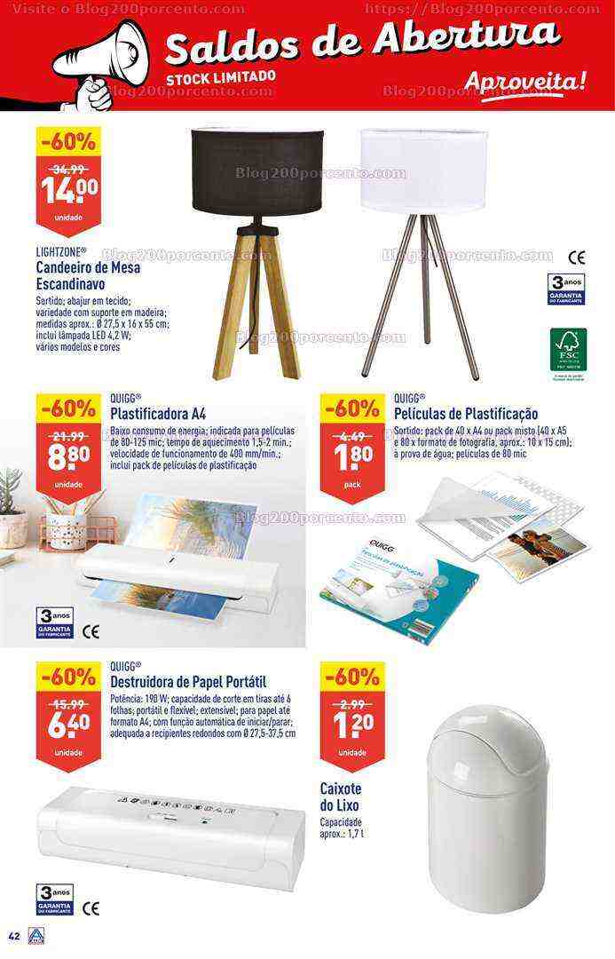 Antevisão Folheto ALDI Saldos Abertura Promoções de 21 a 27 junho