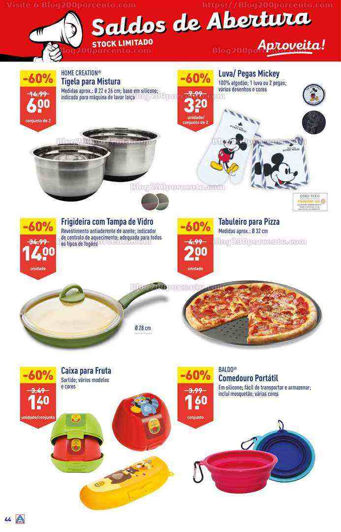 Antevisão Folheto ALDI Saldos Abertura Promoções de 21 a 27 junho