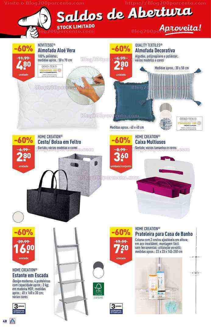 Antevisão Folheto ALDI Saldos Abertura Promoções de 21 a 27 junho