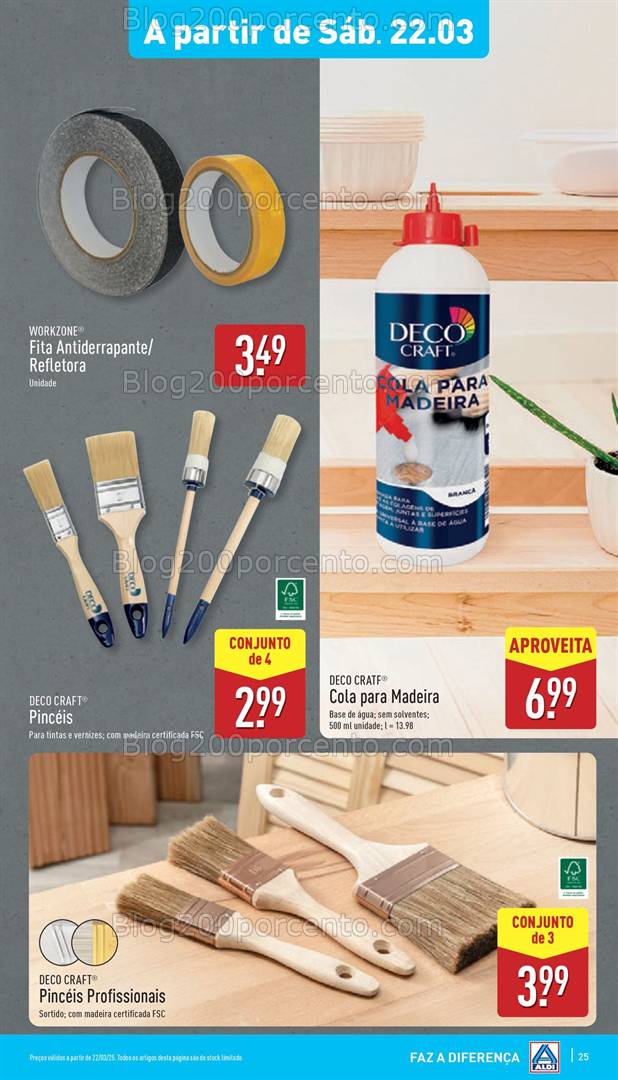 Antevisão Folheto ALDI Promoções de 19 a 25 março