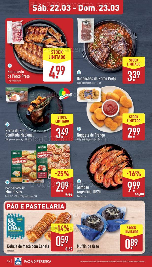 Antevisão Folheto ALDI Promoções de 19 a 25 março