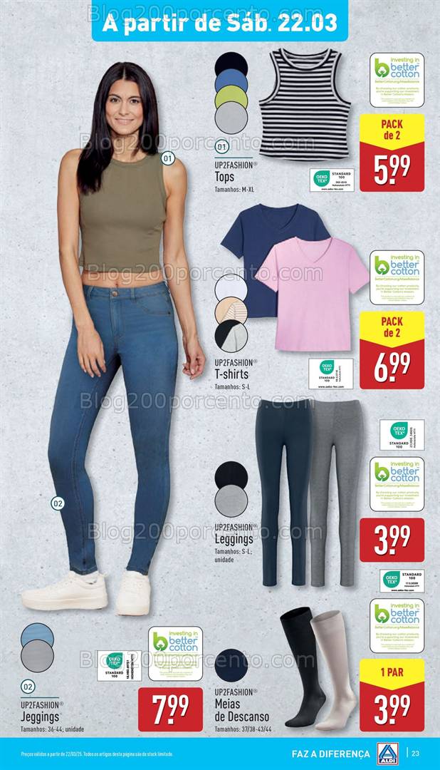 Antevisão Folheto ALDI Promoções de 19 a 25 março