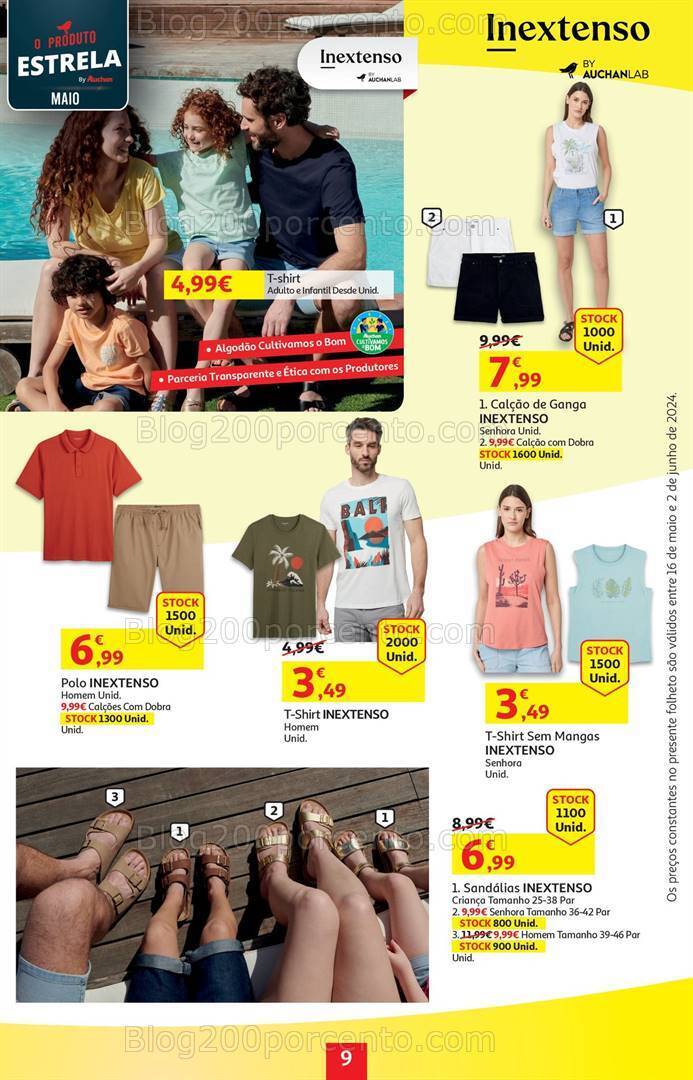 Antevisão Folheto AUCHAN Agora ou Nunca Promoções de 16 maio a 2 junho