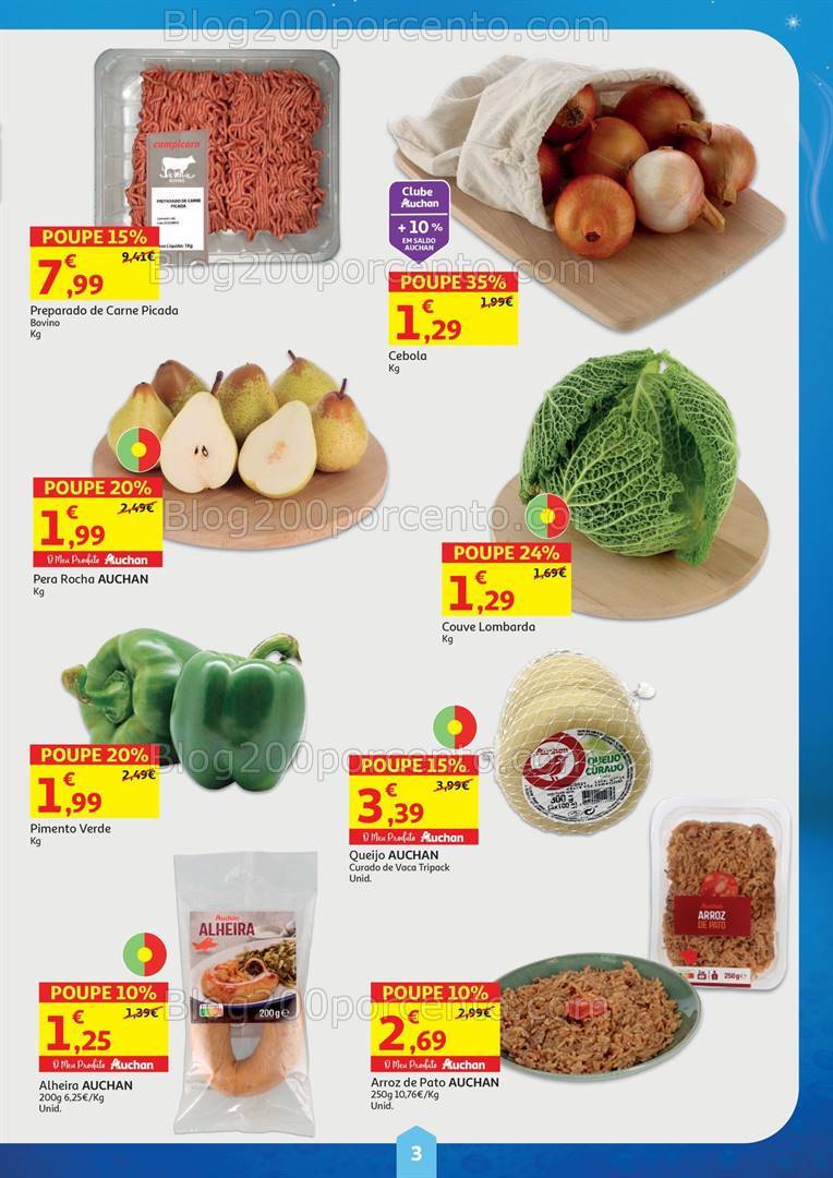 Antevisão Folheto AUCHAN Preços Congelados Promoções de 1 a 30 setembro