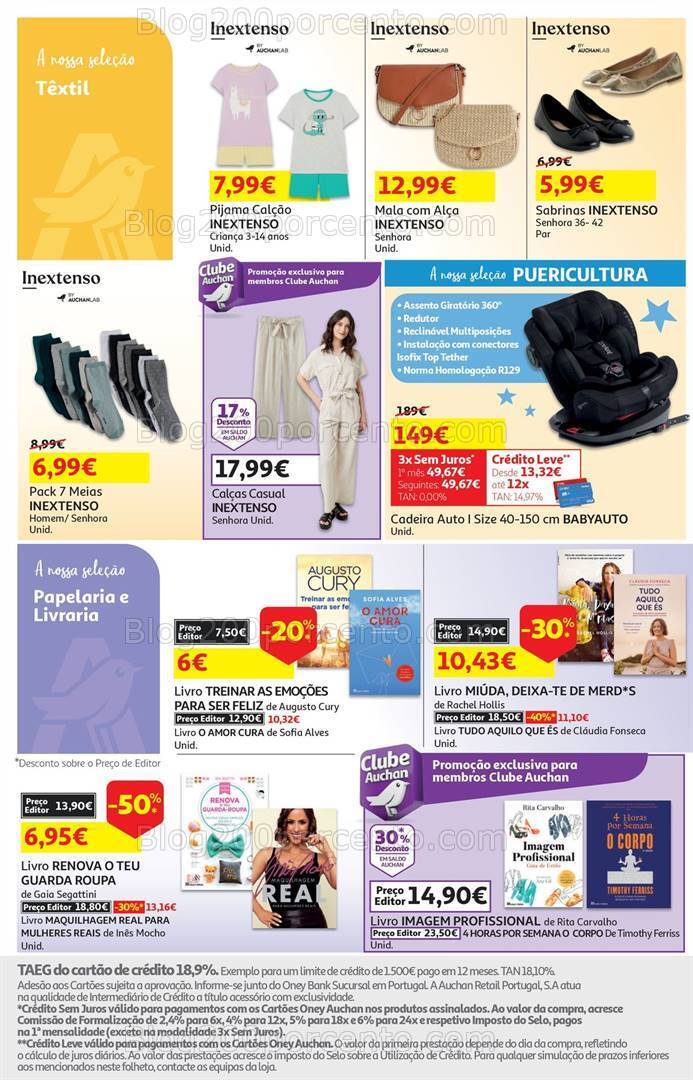 Antevisão Folheto AUCHAN Promoções de 18 abril a 2 maio