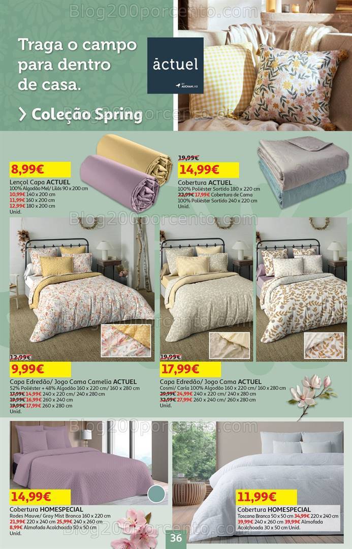 Antevisão Folheto AUCHAN Bazar Promoções de 18 abril a 2 maio