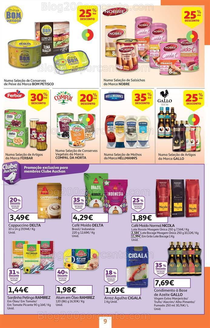 Antevisão Folheto AUCHAN Promoções de 18 abril a 2 maio
