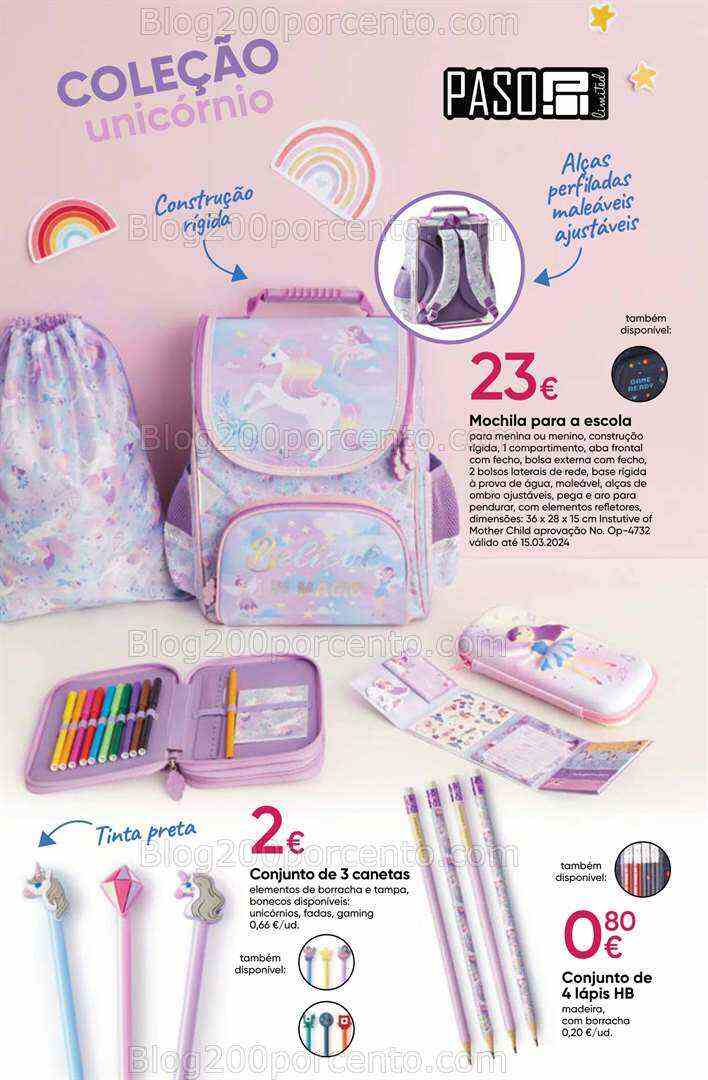 Antevisão Folheto PEPCO Regresso às Aulas Promoções até 31 agosto