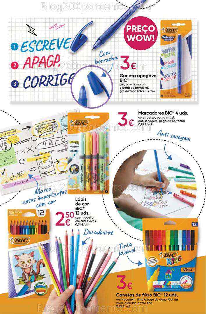 Antevisão Folheto PEPCO Regresso às Aulas Promoções até 31 agosto