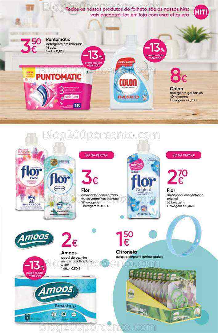 Antevisão Folheto PEPCO Alimentação e Drogaria Promoções de 27 julho a 9 agosto