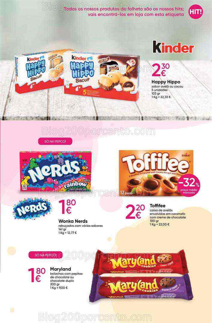 Antevisão Folheto PEPCO Alimentação e Drogaria Promoções de 27 julho a 9 agosto