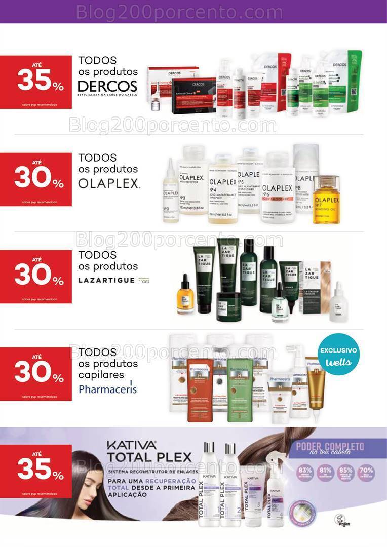 Antevisão Folheto WELLS Beauty Fest Promoções até 24 março