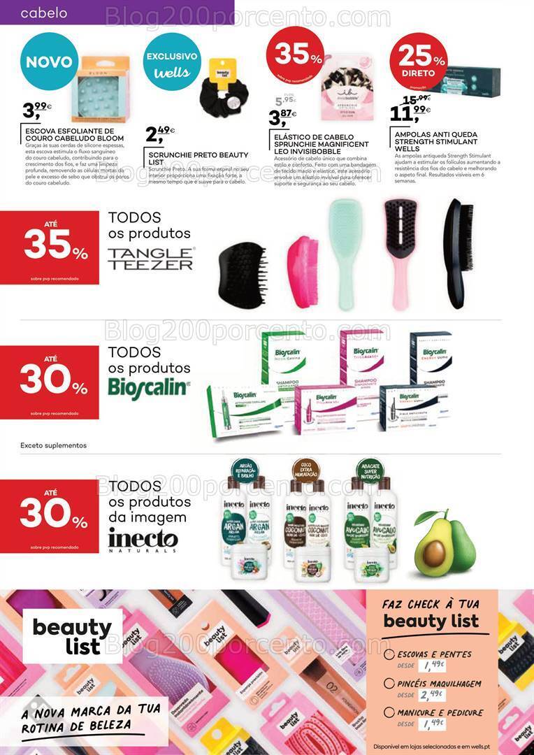 Antevisão Folheto WELLS Beauty Fest Promoções até 24 março