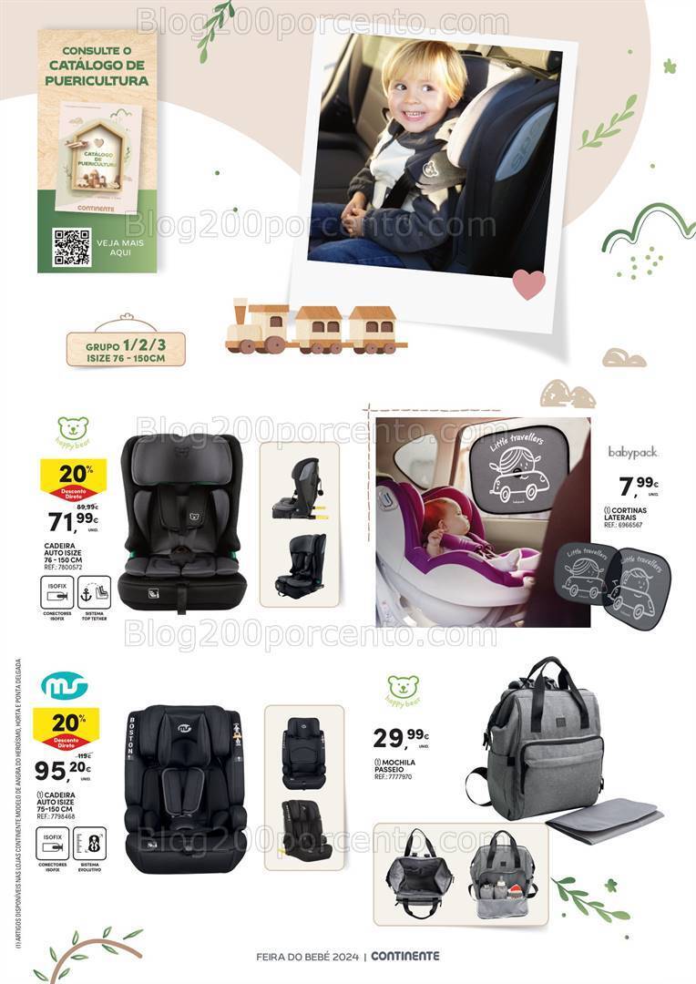 Antevisão Folheto CONTINENTE Açores Bebé Promoções de 16 a 29 janeiro