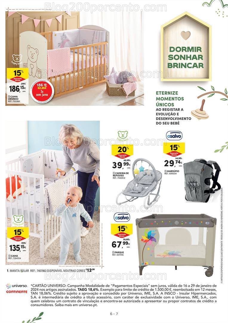 Antevisão Folheto CONTINENTE Açores Bebé Promoções de 16 a 29 janeiro
