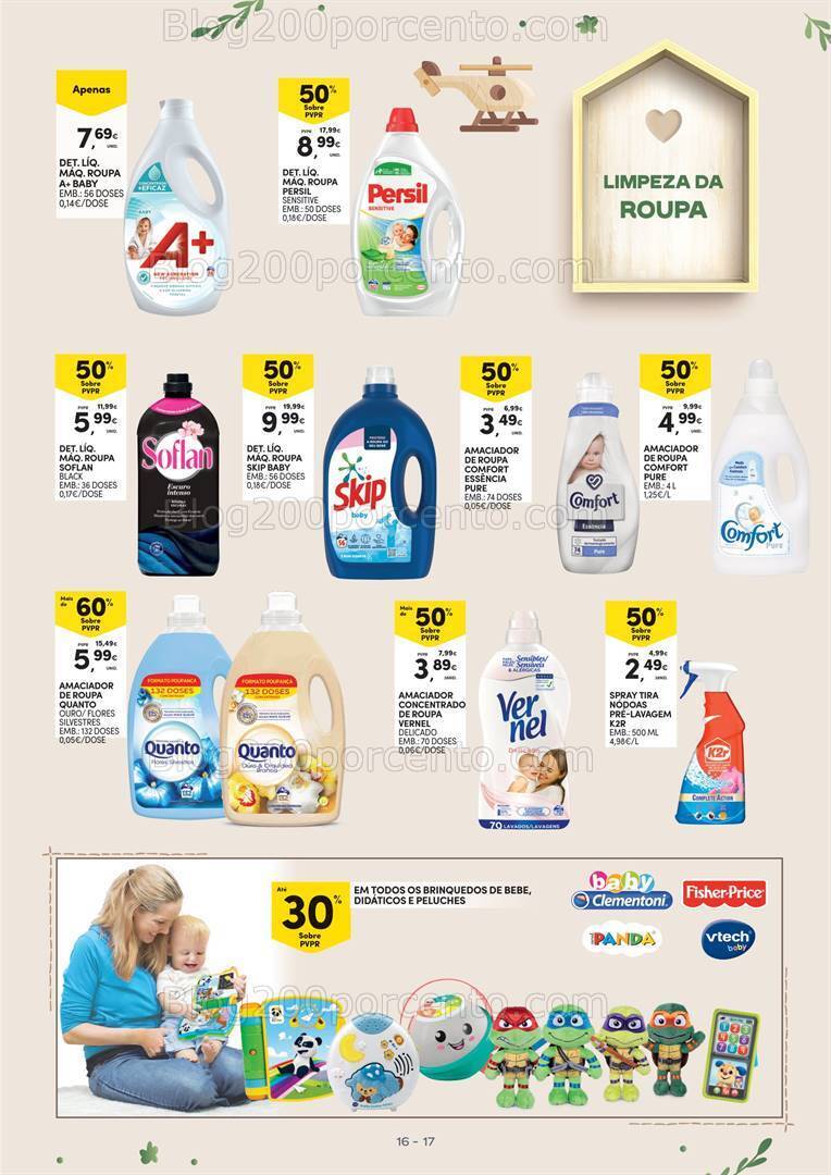 Antevisão Folheto CONTINENTE Açores Bebé Promoções de 16 a 29 janeiro