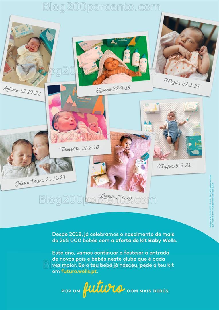 Antevisão Folheto WELLS Bebé e Mamã Promoções de 3 janeiro a 5 fevereiro