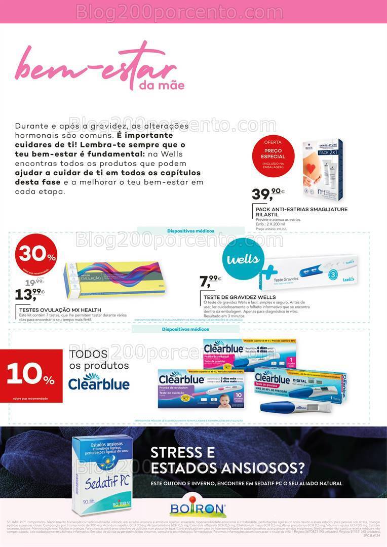 Antevisão Folheto WELLS Bebé e Mamã Promoções de 3 janeiro a 5 fevereiro