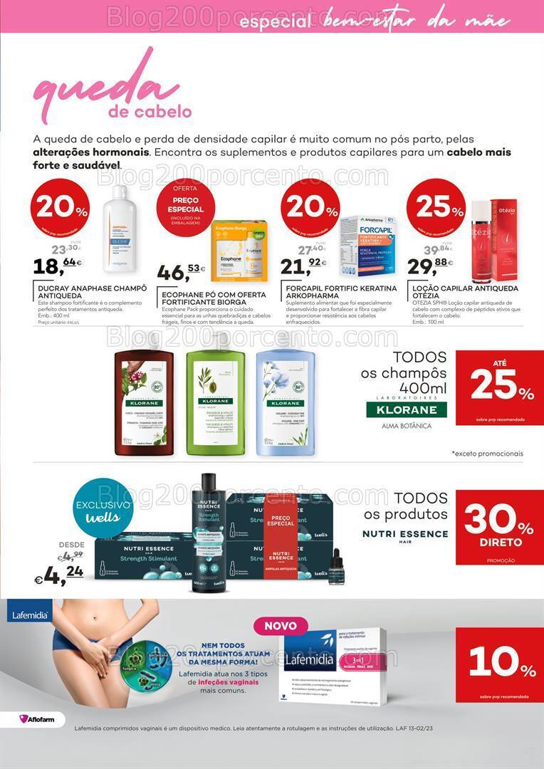 Antevisão Folheto WELLS Bebé e Mamã Promoções de 3 janeiro a 5 fevereiro