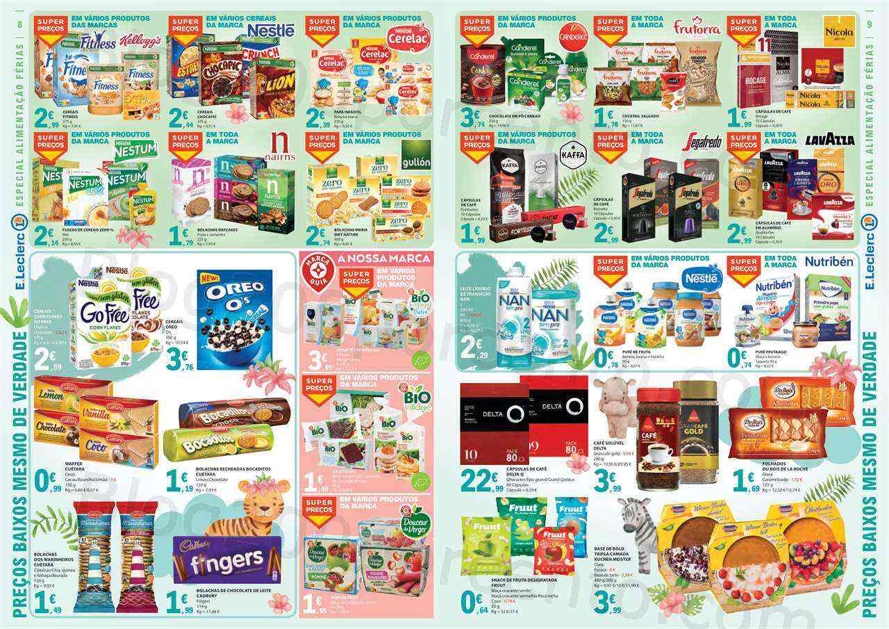 Antevisão Folheto E-LECLERC Bebé Verão Promoções de 30 maio a 11 junho