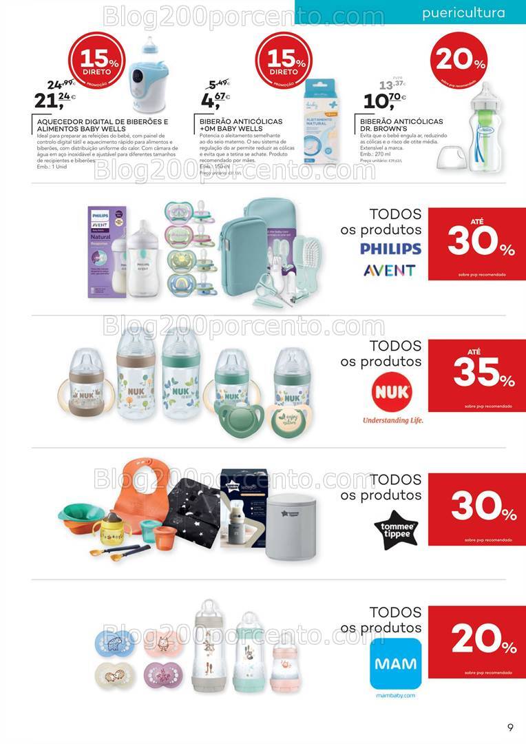 Antevisão Folheto WELLS Bebé e Mamã 20 agosto a 23 setembro