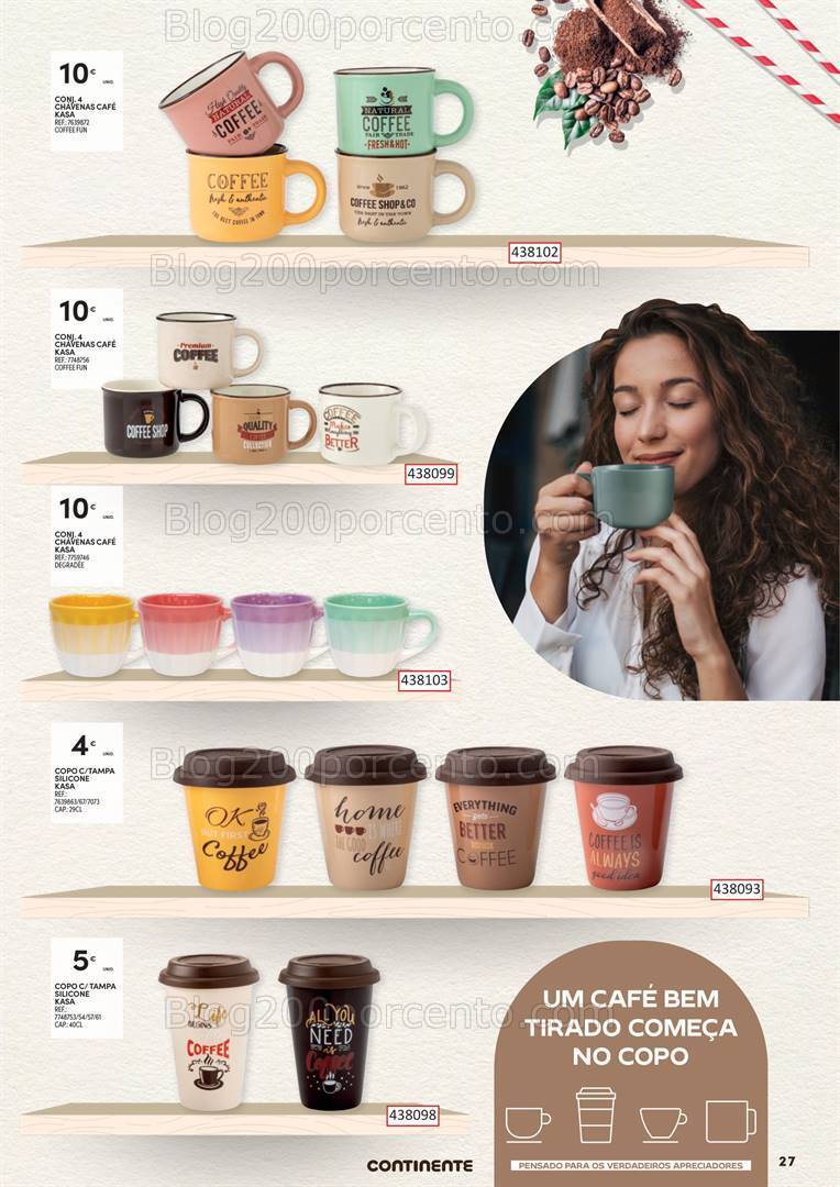 Antevisão Folheto CONTINENTE Especial Bebidas Quentes Promoções de 10 a 29 outubro