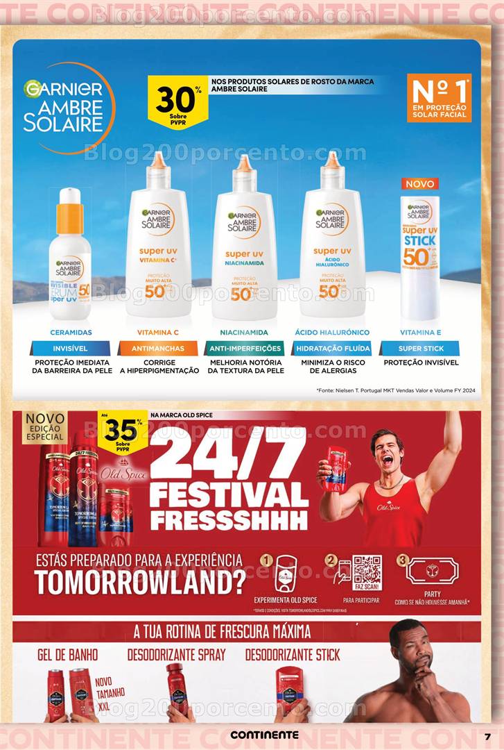 Antevisão Folheto CONTINENTE Beleza Verão Promoções de 6 a 18 maio