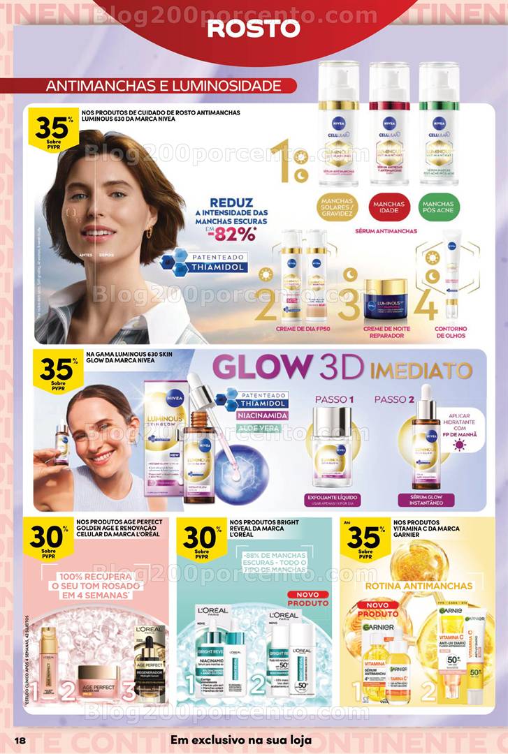 Antevisão Folheto CONTINENTE Beleza Verão Promoções de 6 a 18 maio