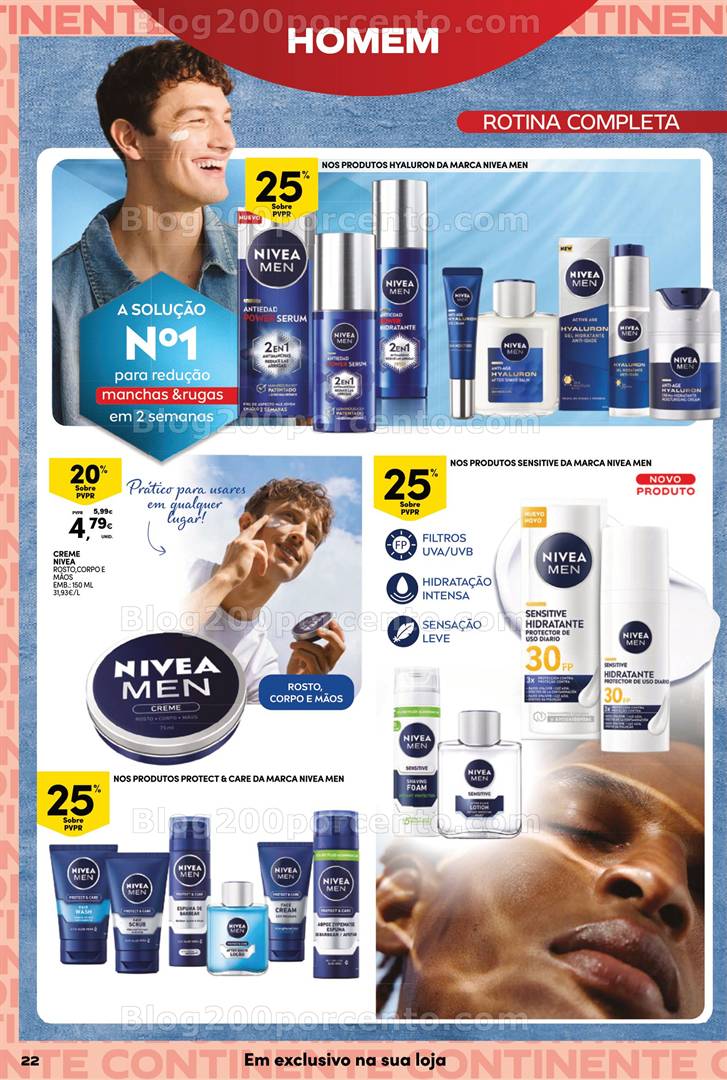 Antevisão Folheto CONTINENTE Beleza Verão Promoções de 6 a 18 maio