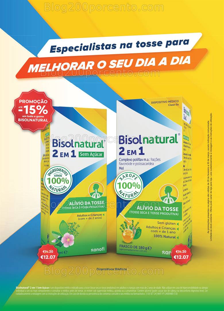 Antevisão Folheto AUCHAN Saúde e BemEstar Promoções de 28 fevereiro a 30 março