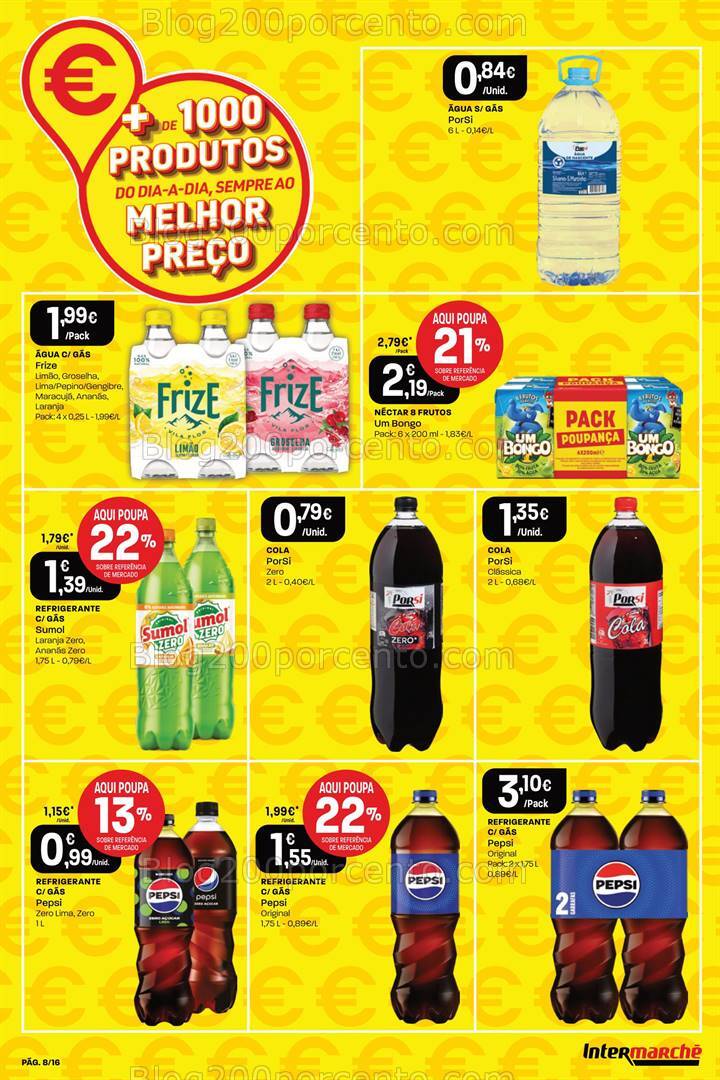Antevisão Folheto INTERMARCHÉ Especial Preços Mais Baixos - 7 setembro a 4 outubro