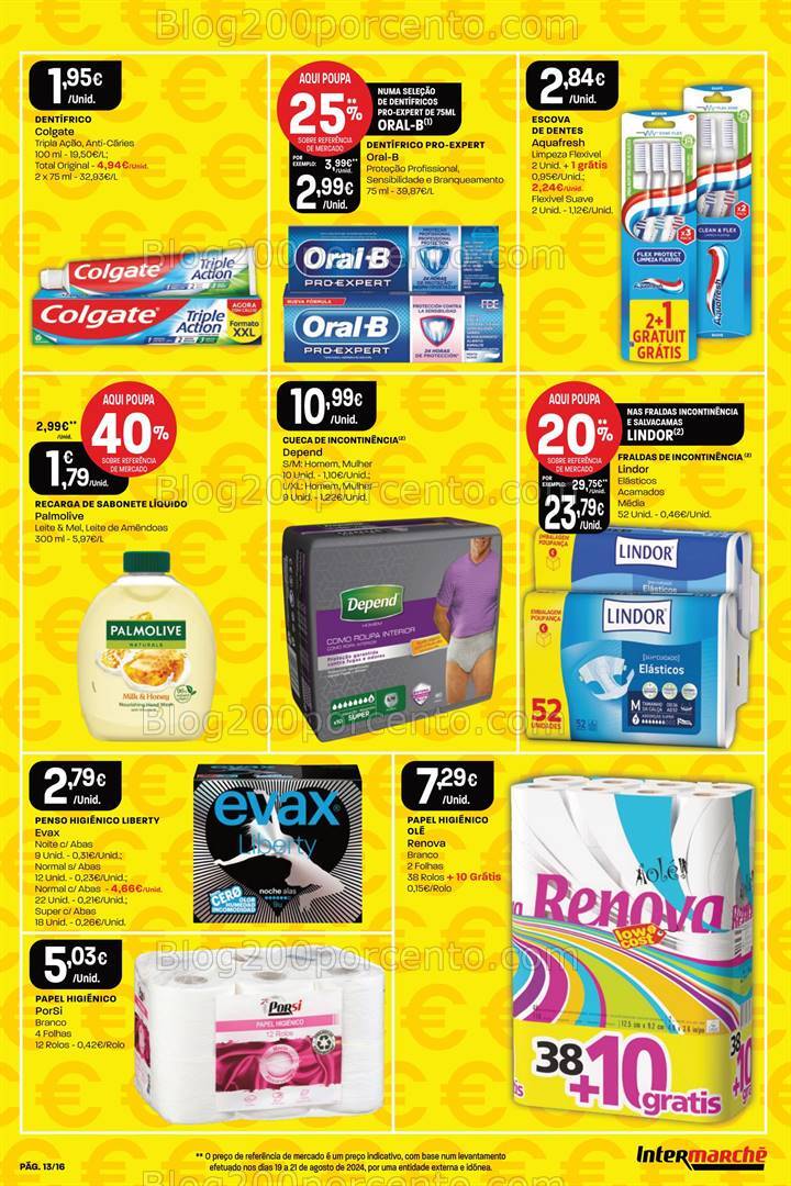 Antevisão Folheto INTERMARCHÉ Especial Preços Mais Baixos - 7 setembro a 4 outubro