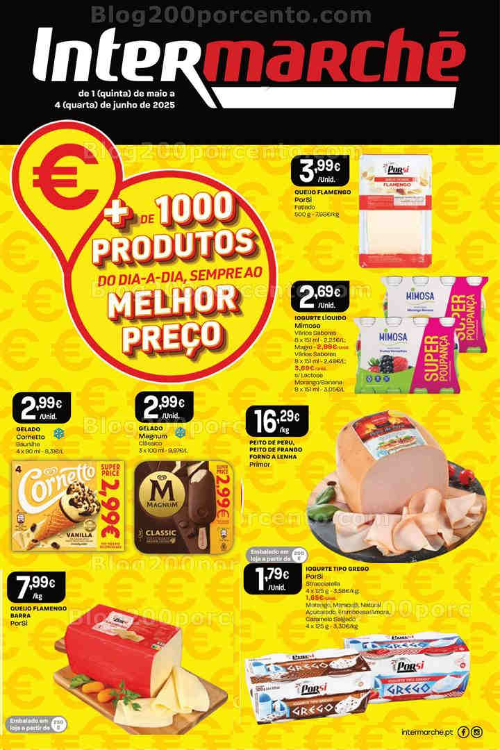 Antevisão Folheto INTERMARCHÉ Especial Poupança 1 de maio a 4 de junho