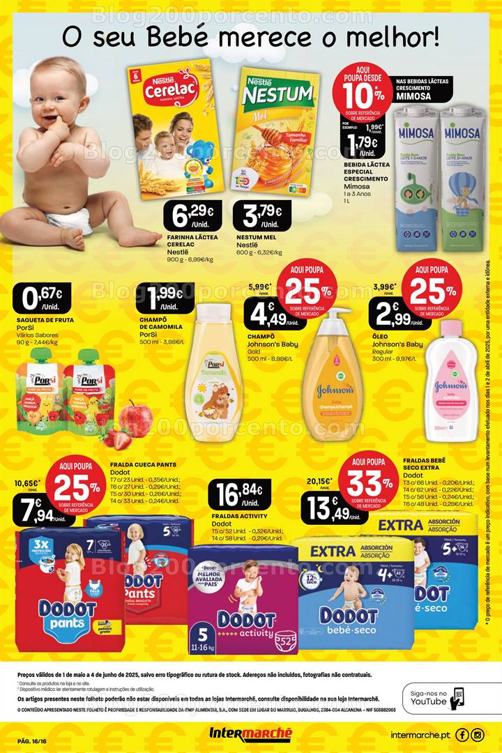 Antevisão Folheto INTERMARCHÉ Especial Poupança 1 de maio a 4 de junho