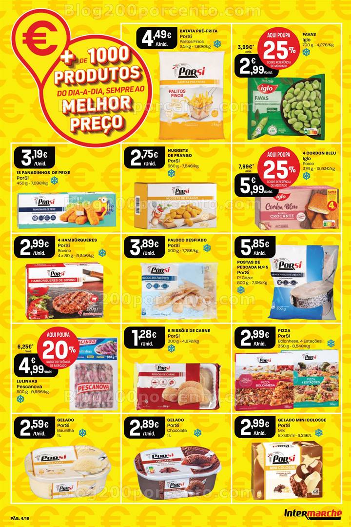 Antevisão Folheto INTERMARCHÉ Especial Poupança 1 de maio a 4 de junho