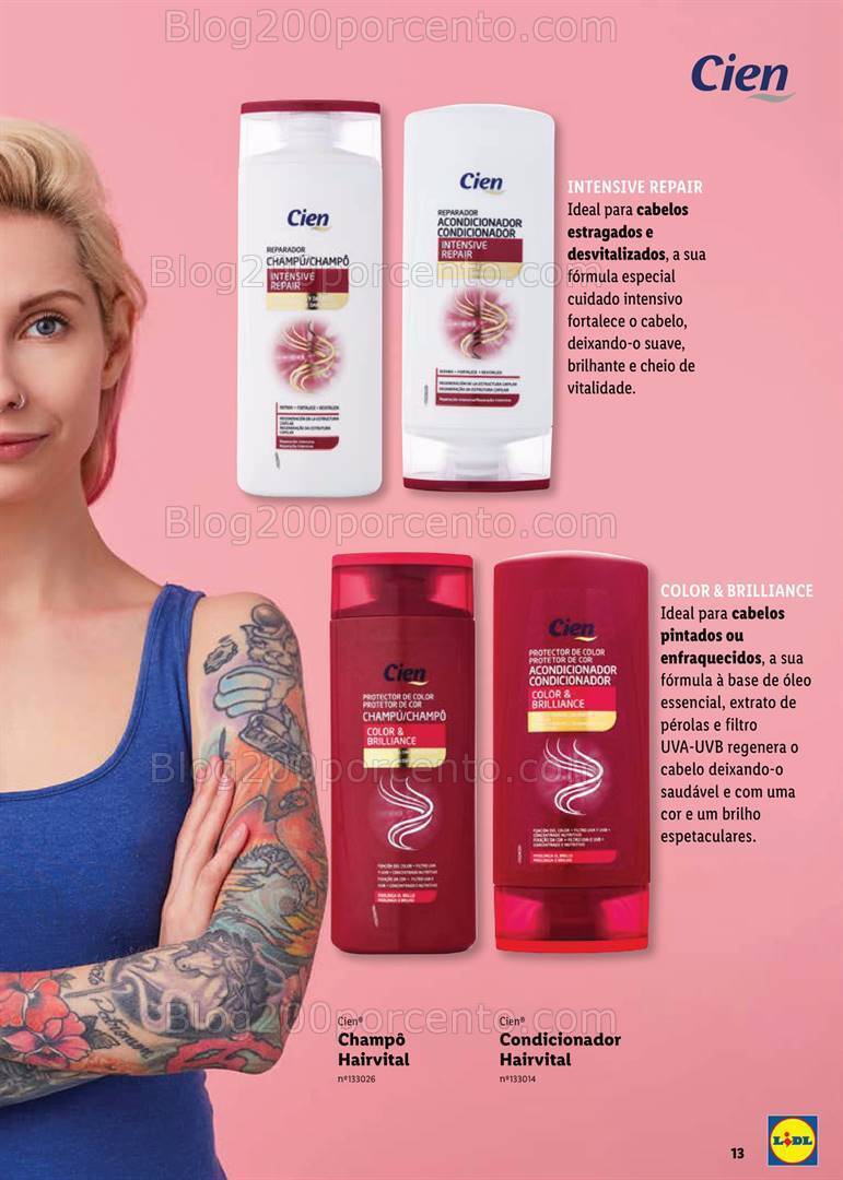 Antevisão Folheto LIDL Cien Beleza Novidades a Partir de 23 Fevereiro