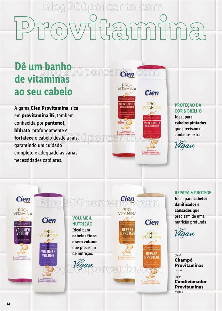 Antevisão Folheto LIDL Cien Beleza Novidades a Partir de 23 Fevereiro