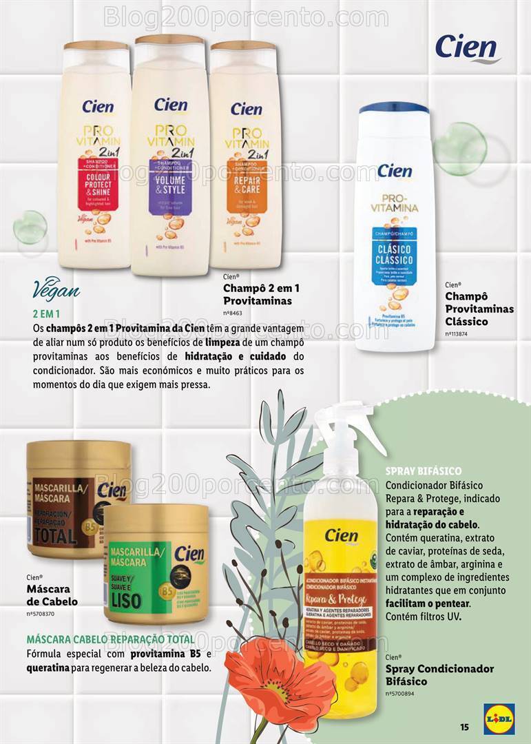 Antevisão Folheto LIDL Cien Beleza Novidades a Partir de 23 Fevereiro