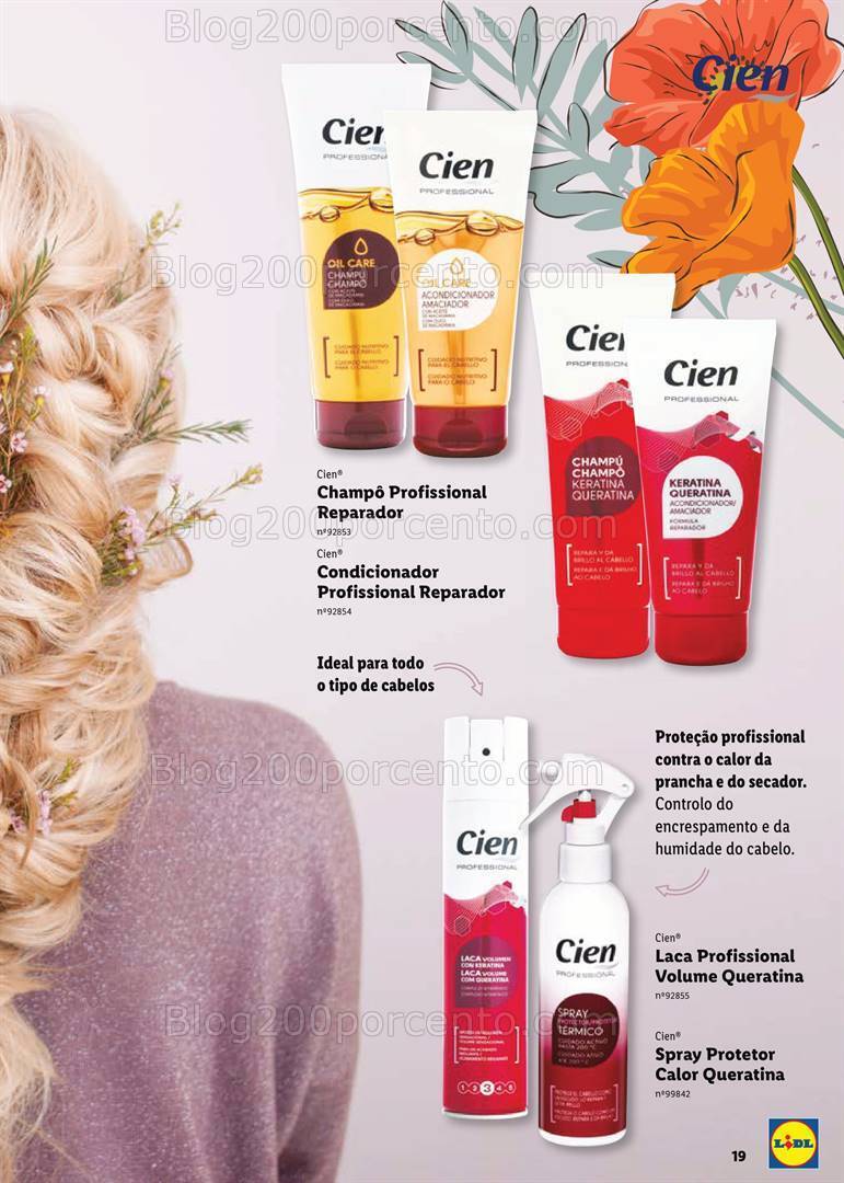 Antevisão Folheto LIDL Cien Beleza Novidades a Partir de 23 Fevereiro