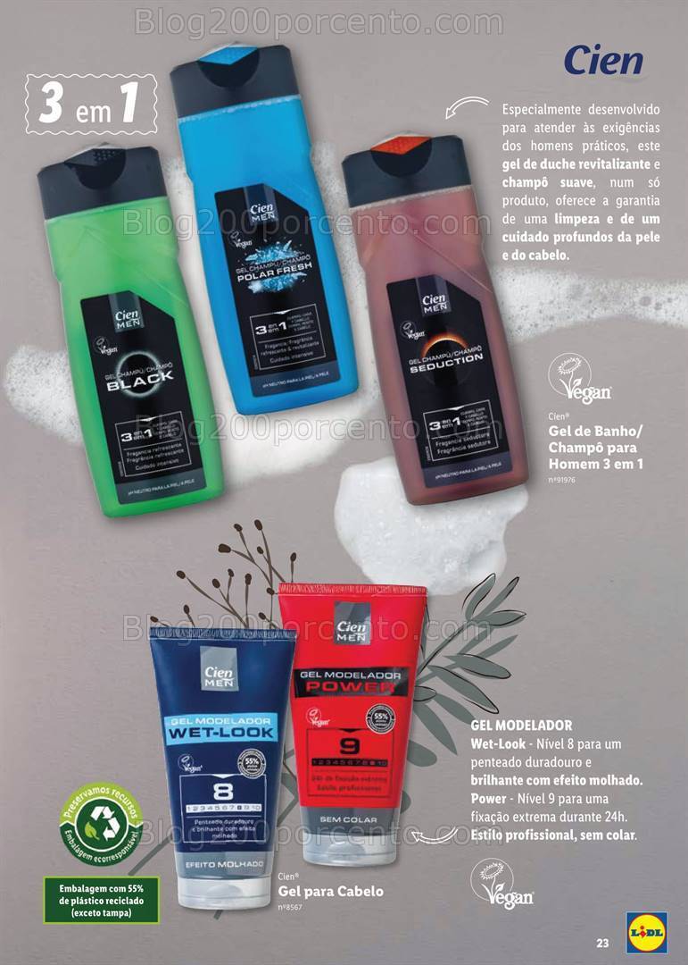 Antevisão Folheto LIDL Cien Beleza Novidades a Partir de 23 Fevereiro