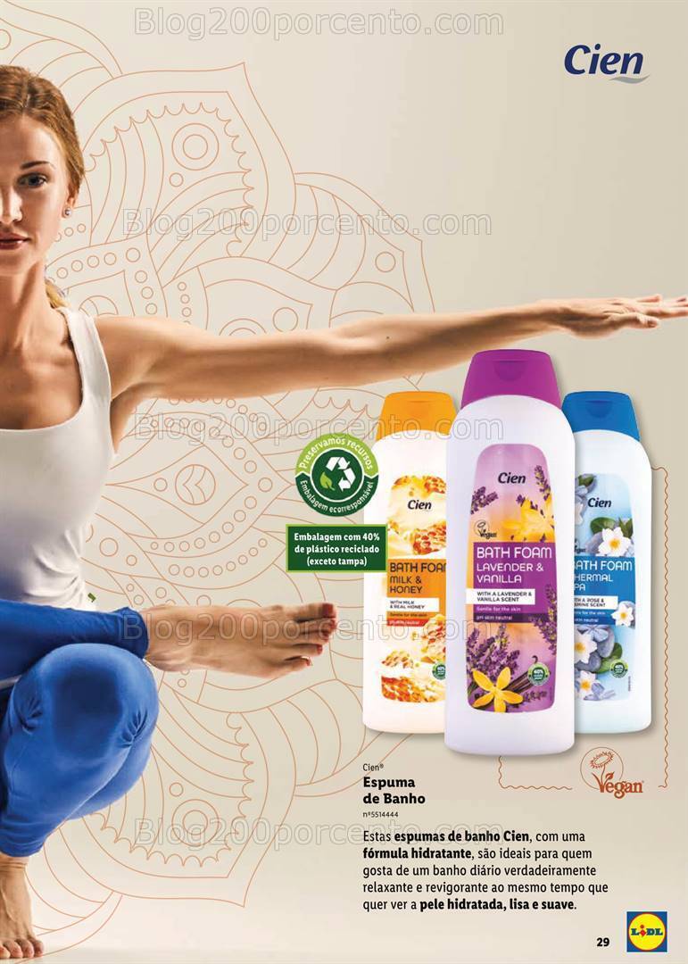 Antevisão Folheto LIDL Cien Beleza Novidades a Partir de 23 Fevereiro